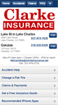 Mobile Screenshot of clarkeinsurance.net